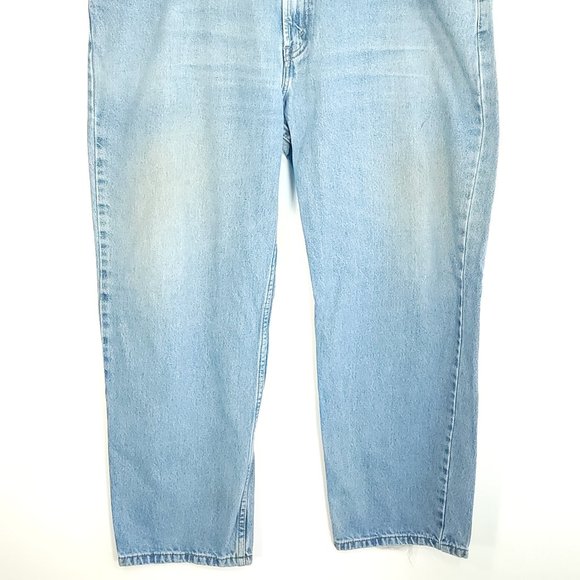 Levi's Jeans Men's 42x30 550 Relaxed Fit Blue Denim Faded Distressed - Picture 2 of 15